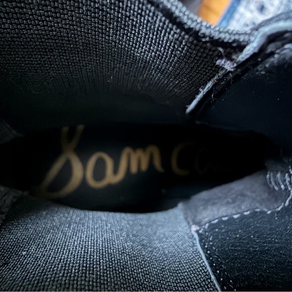 Sam Edelman Laguna Black Chelsea Ankle Boots with Lug Sole Women’s Size 7 - Picture 11 of 11